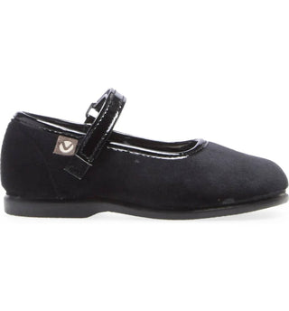 Victoria Shoes - Girls Mary Jane Alba Velvet Shoes