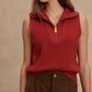 Varley - Amina Half Zip Knit Top