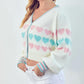 &Merci - HEART BUTTON-FRONT CARDIGAN