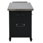 Foldable Outdoor Prep Station BBQ Cart Patio Dining Cart