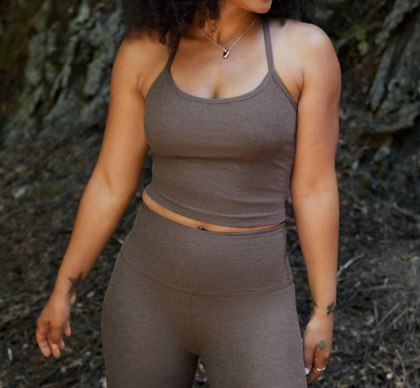 Beyond Yoga - Spacedy Slim Racerback Cropped Tank