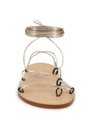 Amanu - Women's Serengeti Strappy Ankle Tie Sandal