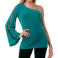 Ariella - Women's Ring In The Party Off Shoulder Top