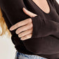 Z Supply - Sonya Brushed Rib Long Sleeve Top