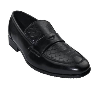 Isaac Mizrahi Live! - Women's Embossed Leather Penny Loafer