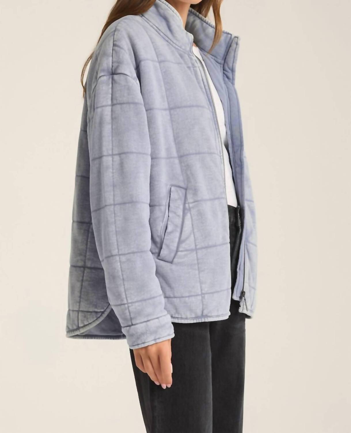 Z Supply - Bonfire Knit Denim Jacket