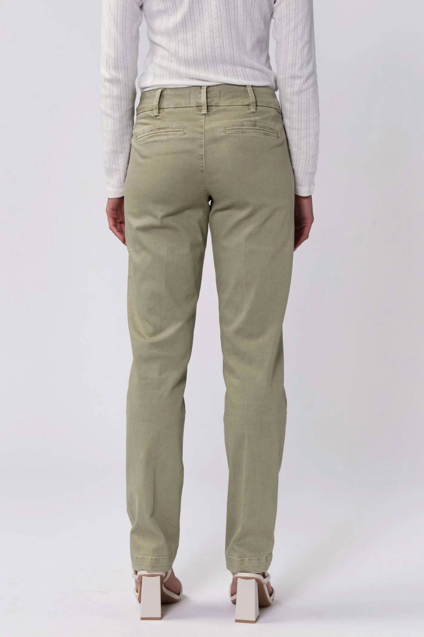 Dear John Denim - Hampton Mid Rise Trouser Ankle Pant