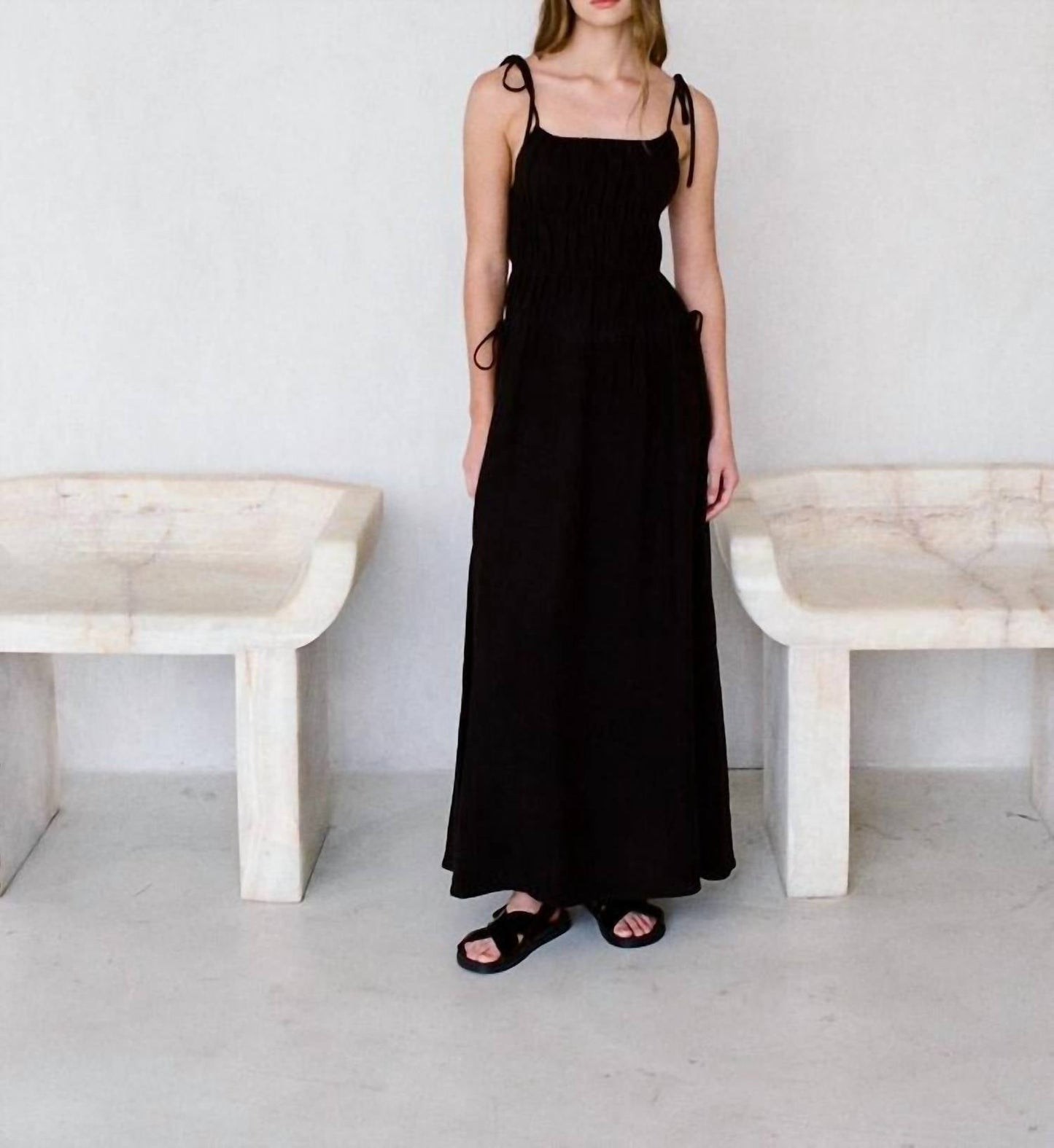 A.Ren - Linen Maxi Dress