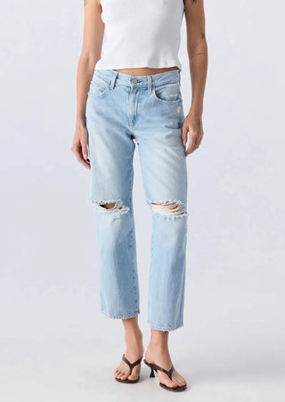 Amo - Billie Cropped Straight Leg Jean