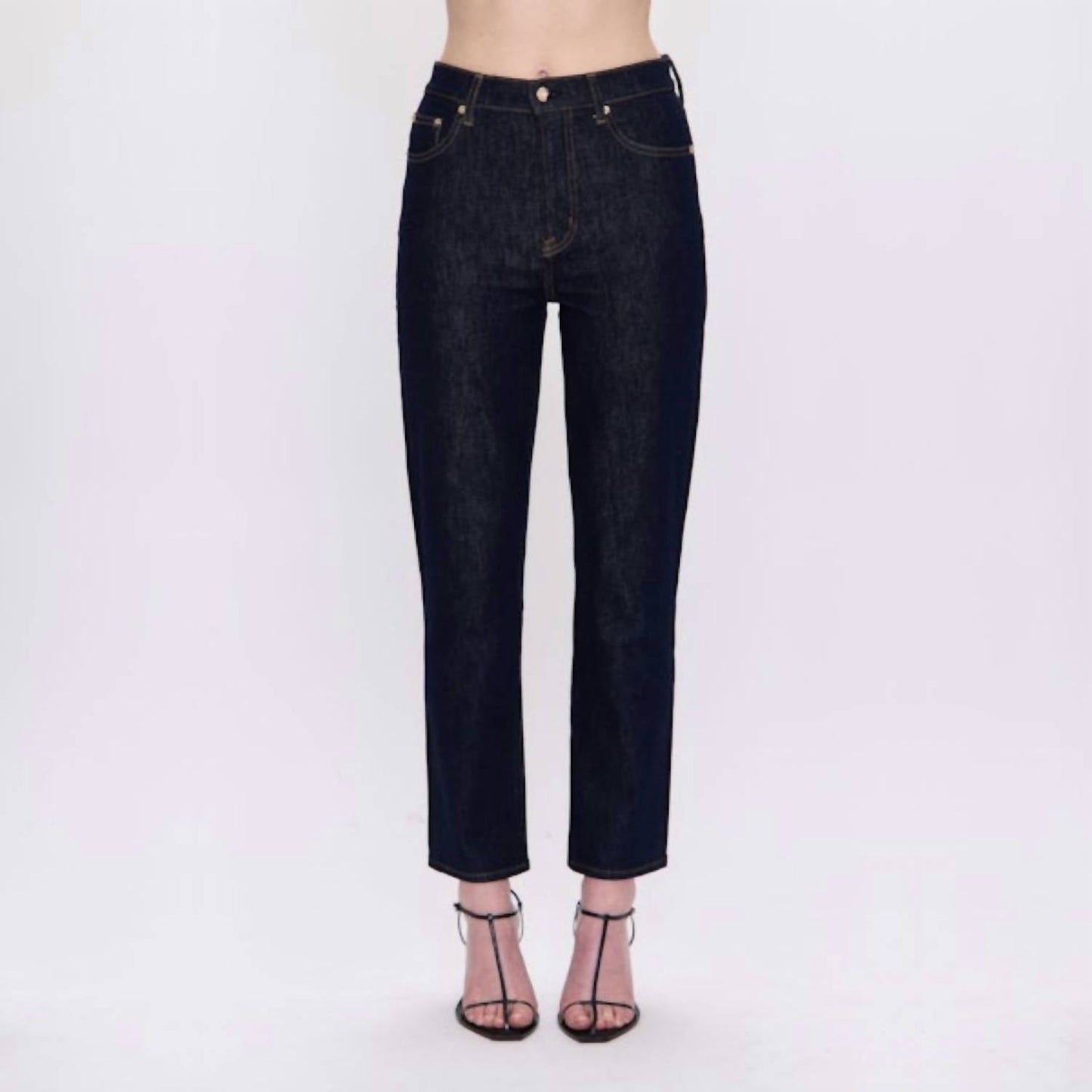 Pistola - Bri Ankle High Rise Slim Straight Jean