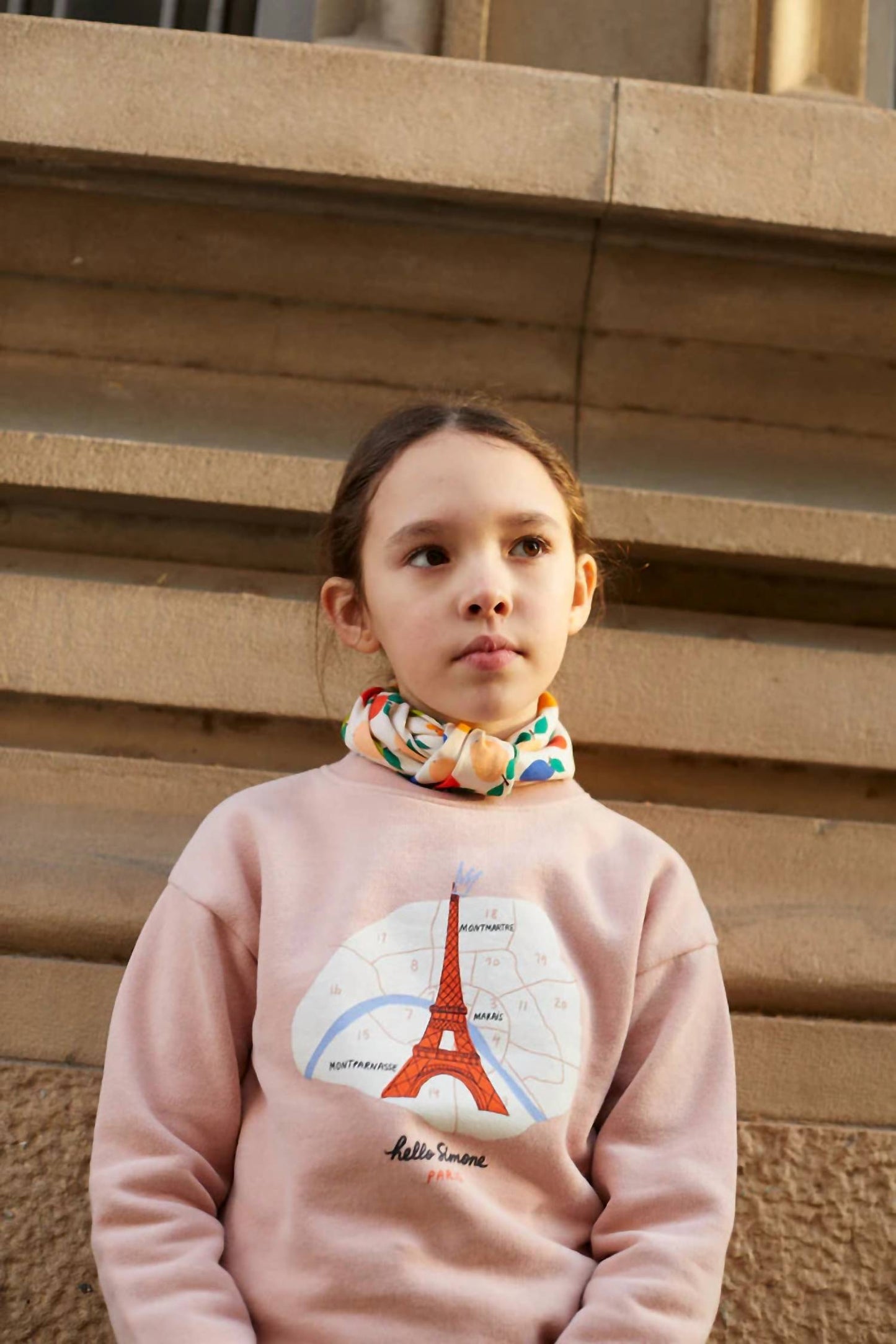 Hello Simone - Kid's Sweety Paris Sweatshirt