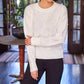 Karen Kane - Petite Size Pearl Crewneck Sweater