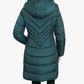 London Fog - Zip-front Hooded Heavy Weight Puffer Jacket With Button-off Fur Collar