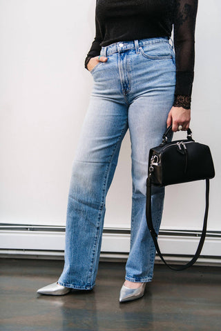 Pistola - Cassie Super High Rise Straight Jeans