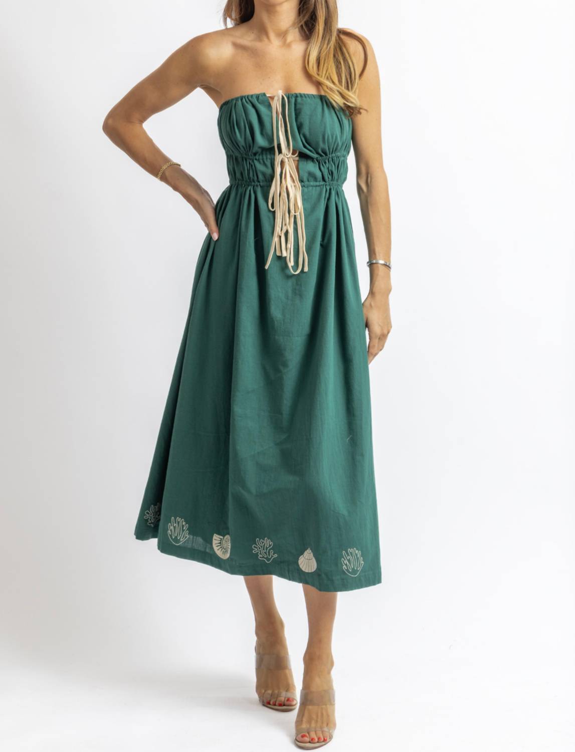 Bailey Rose - Emerald Isle Midi Dress