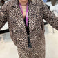 26 International - Weekend Chic Cheetah Trench