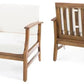 Perla Contemporary Club Chair with Water-Resistant Cushion