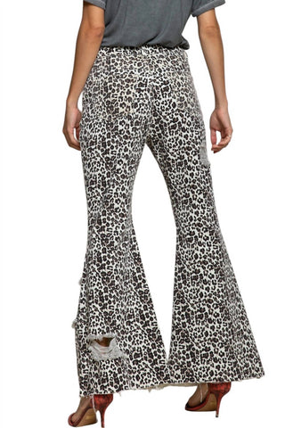 Pol - Leopard Print Pants