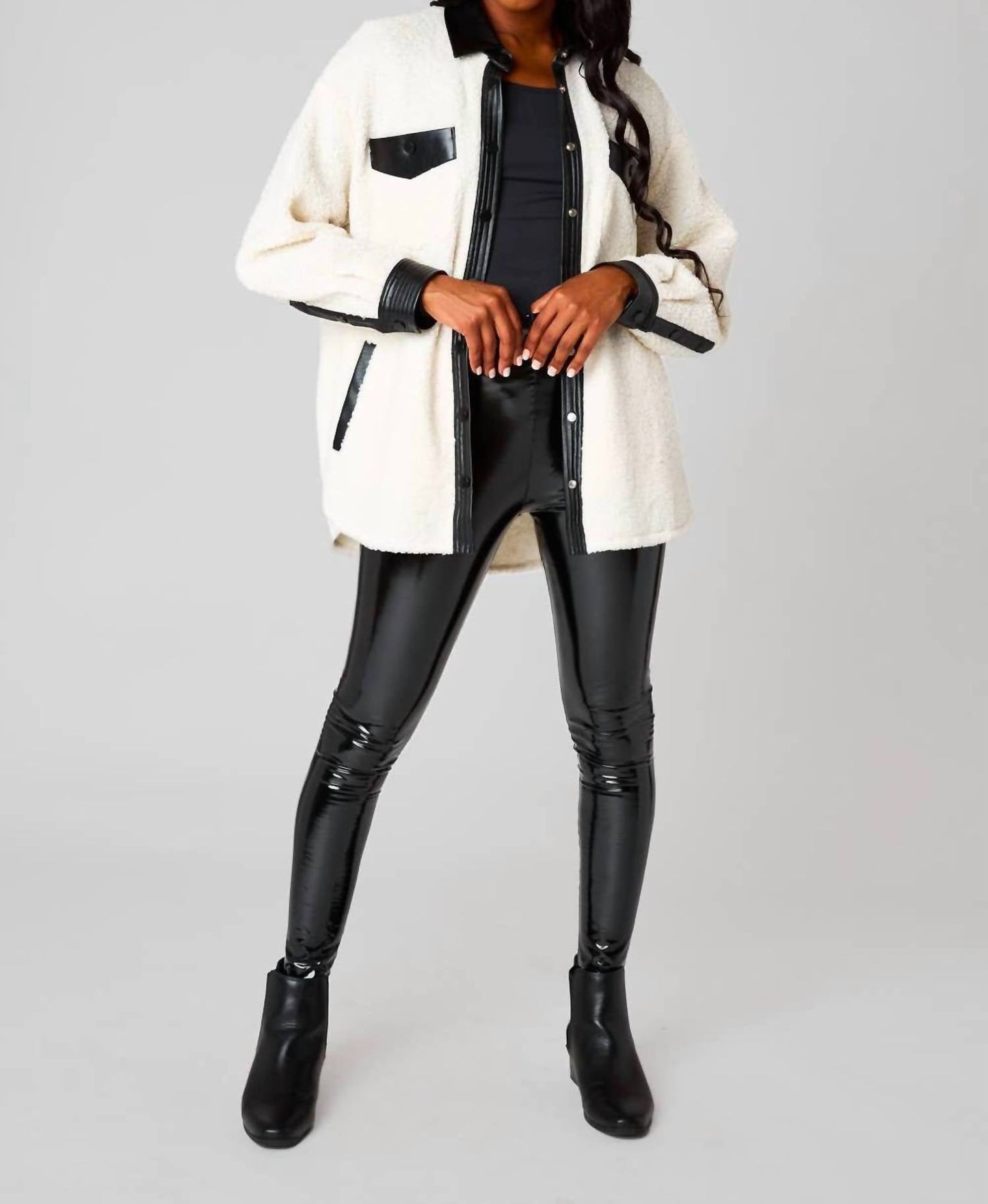 Buddylove - Rowen Sherpa Shacket