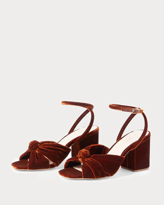 Loeffler Randall - Women's Fiamma Knot Mid Heel Sandal