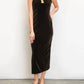 Beulahstyle - Keyhole Velvet Dress