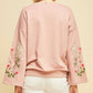 Entro - Floral Gardens Crewneck Long Sleeve Top
