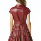 Tart Collections - Viola Vegan Leather Dress