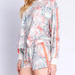 Pj Salvage - Tropic Like It's Hot Long Sleeve Lounge Top