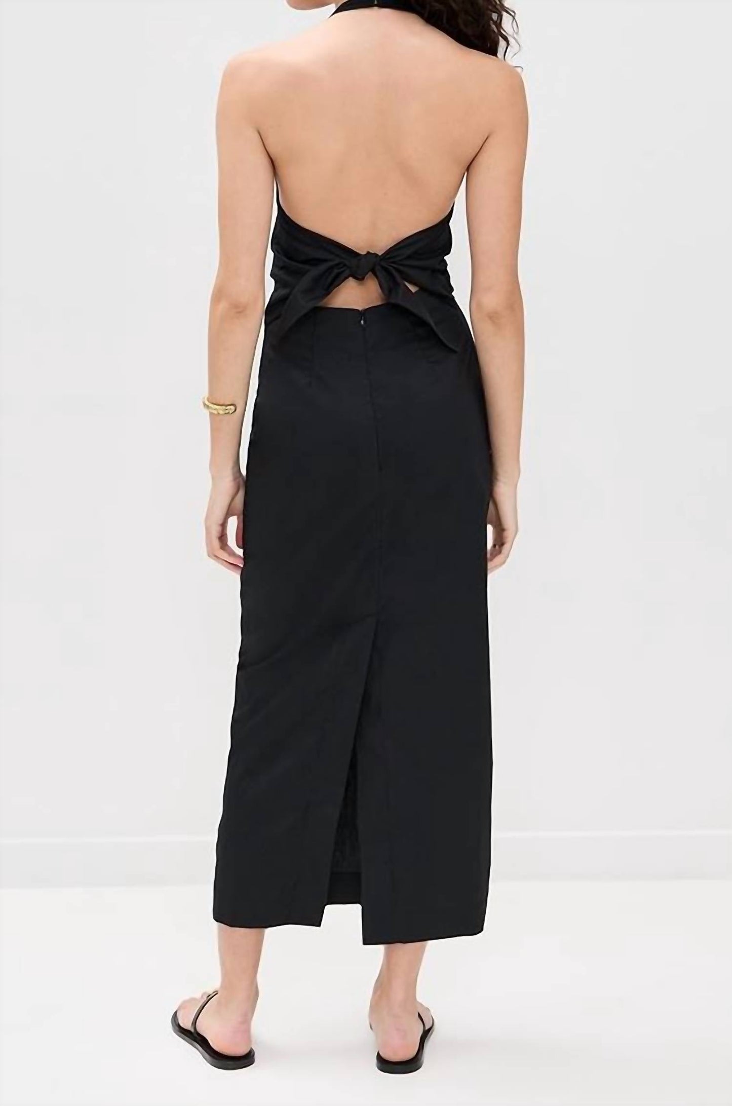 Enza Costa - Poplin Halter Dress