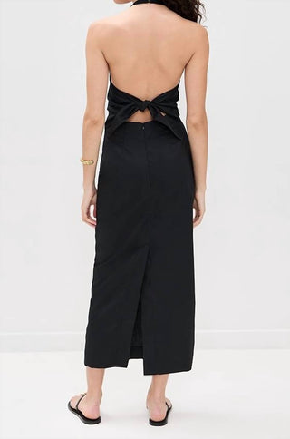 Enza Costa - Poplin Halter Dress