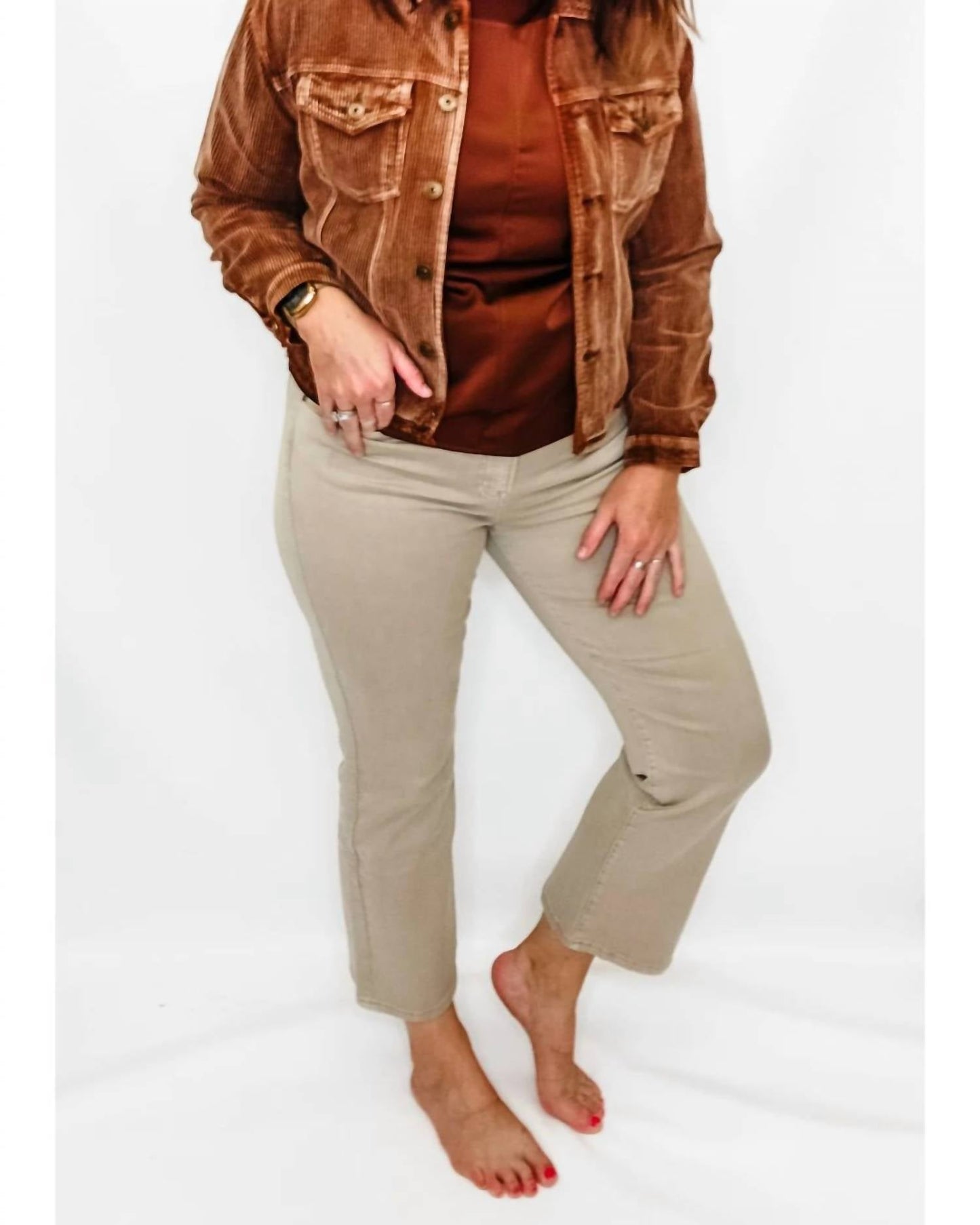 Risen - Women's Mid-rise Straight Jeans