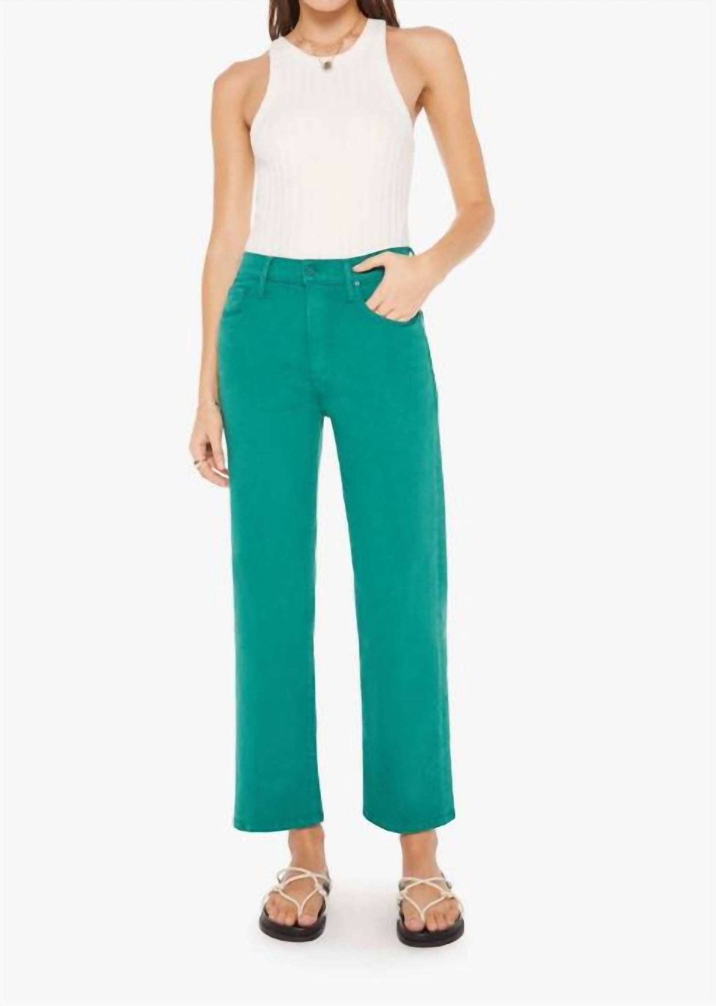 Mother - Rambler Zip Ankle Jeans