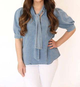 Tcec - Jean Bow Top