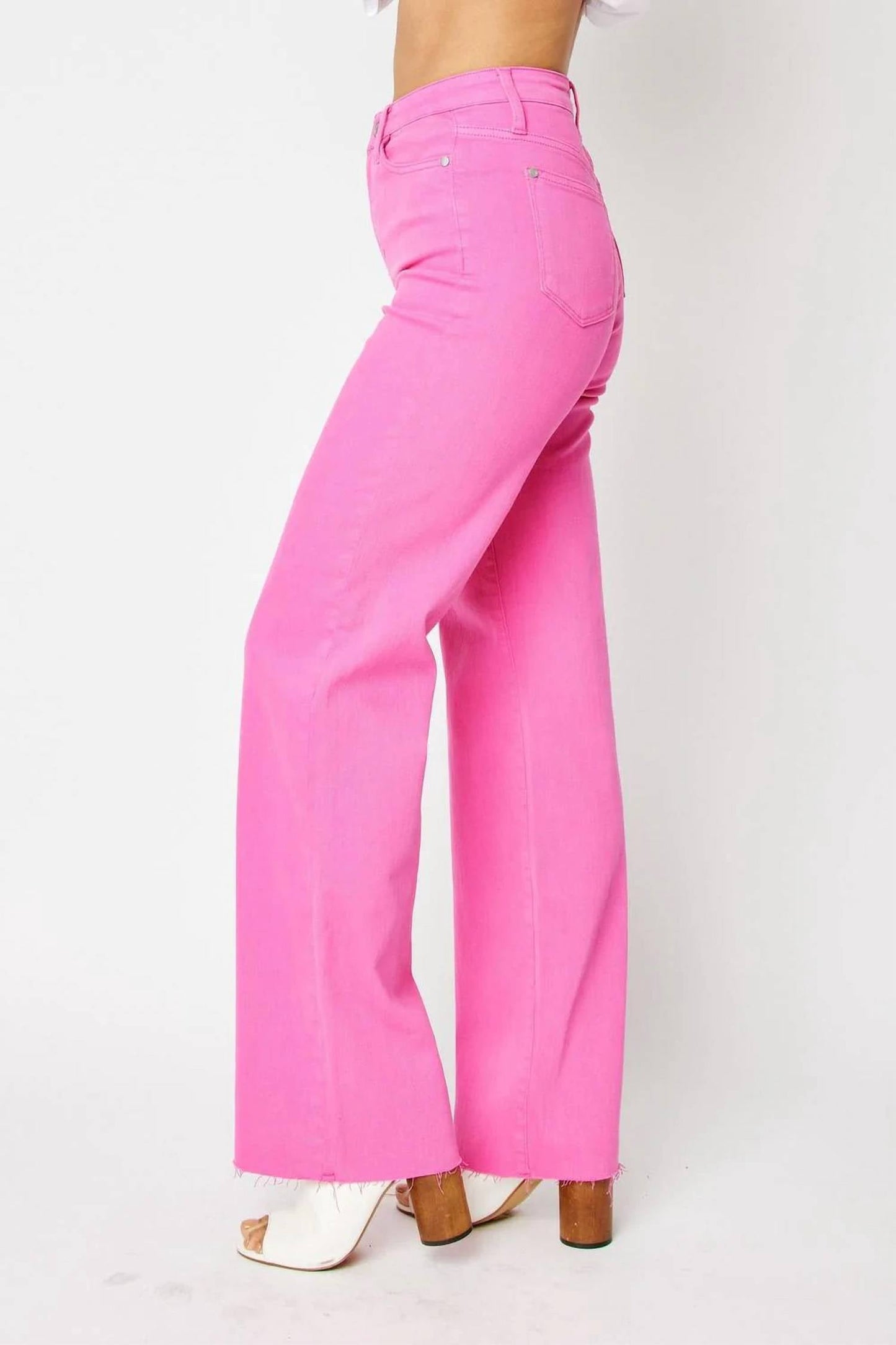 Judy Blue - High Waist Garment Dyed 90's Straight Jeans