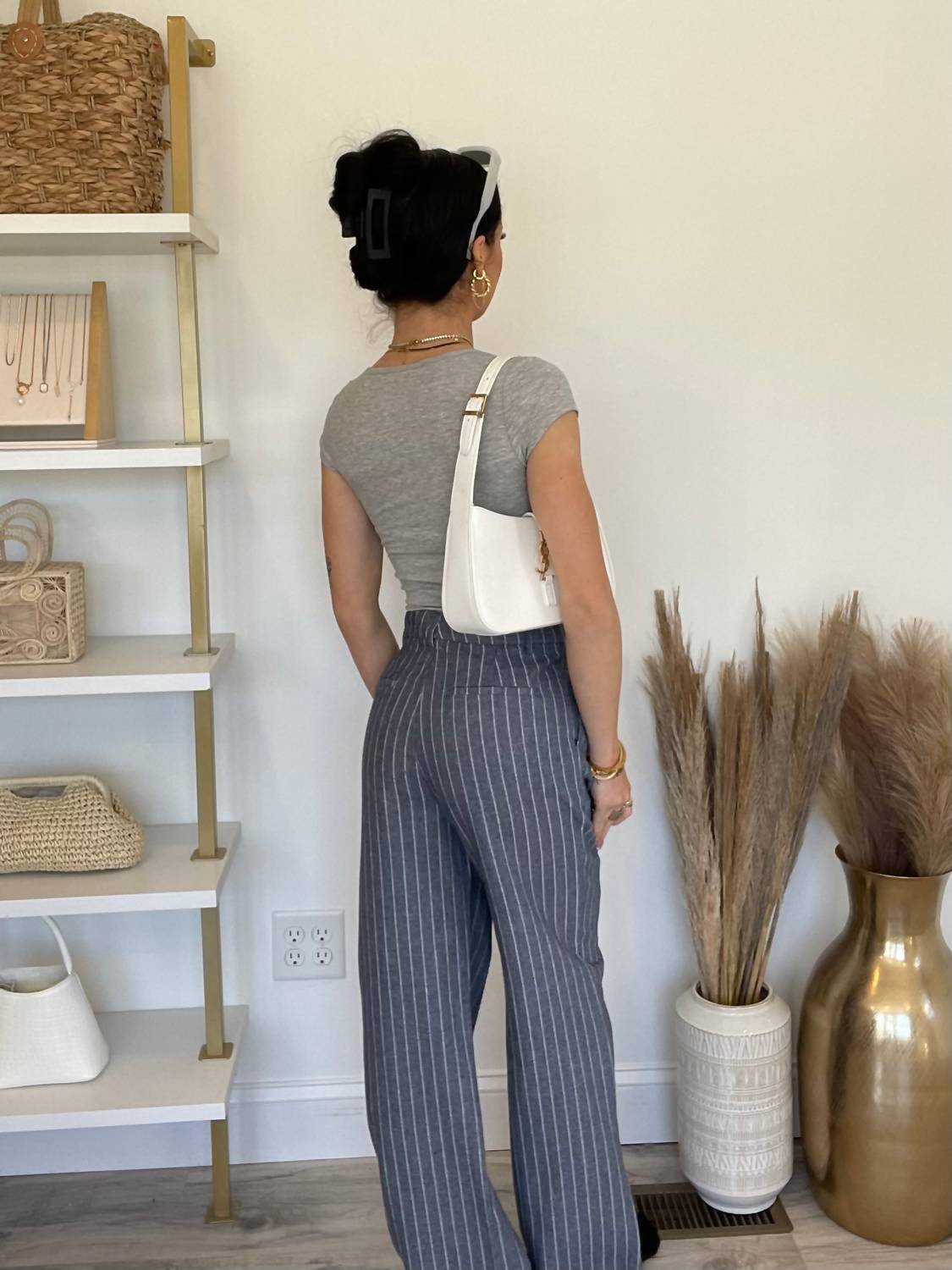 Lucy Paris - Bridget Striped Wide Leg Pants