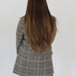 Entro - Falling For You Plaid Blazer