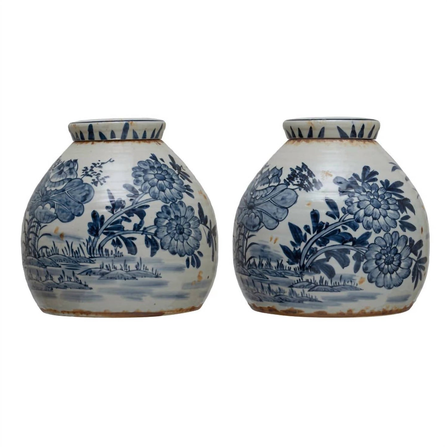 Creative Co-Op - Stoneware Ginger Jar