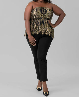 Marée Pour Toi - Lace Bustier Top