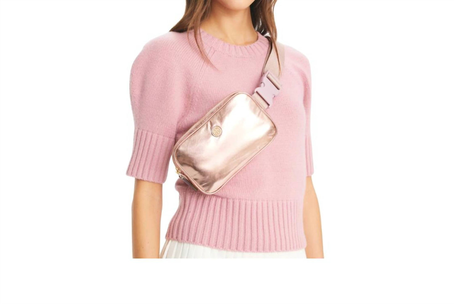 Tory Burch - Virginia Metallic Belt Bag