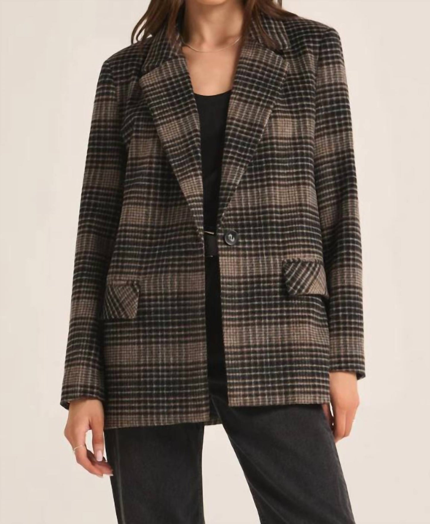 Z Supply - Kingston Relaxed Plaid Blazer