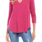 Karen Kane - Cut-Out Shirttail Tee