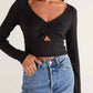 Z Supply - Bella Rib Long Sleeve Top