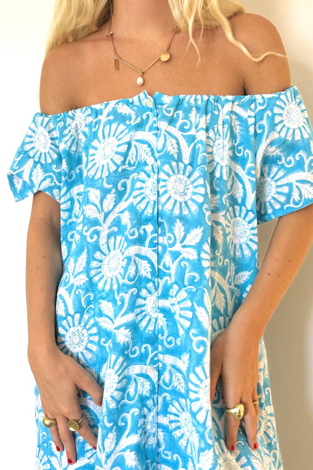 Joshi - Gauze Sea Dress