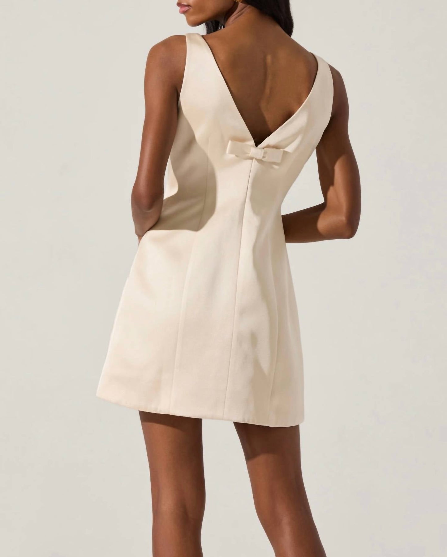 Astr - Alisanne Satin Mini Dress