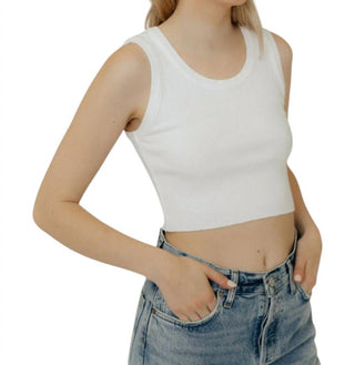 Agolde - Cropped Poppy Tank Top