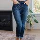 Judy Blue - Mid Rise Cuffed Slim Fit Jeans