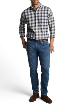 Peter Millar - Mf24w07lts Borden Summper Soft Cotton Sport Shirt