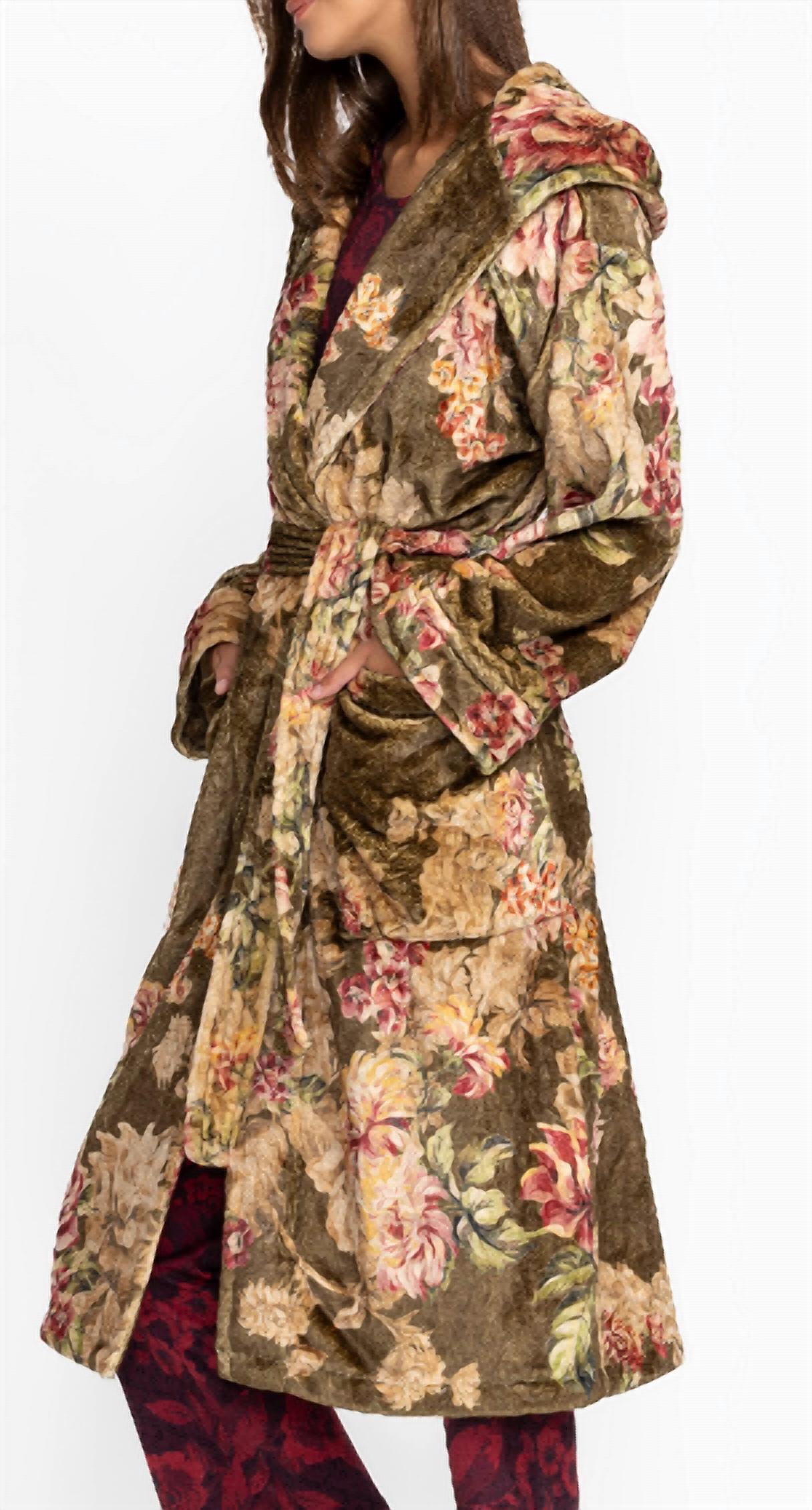 Johnny Was - Vintage Rose Cozy Robe