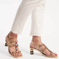 Frances Valentine - Women Kiki Gem Nappa With Rhinestones Heel