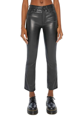 Mother - Insider Flood Vegan Leather Pant